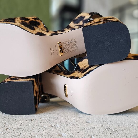 GUCCI  Women's Horsebit sandal size 37+ - Picture 3 of 16